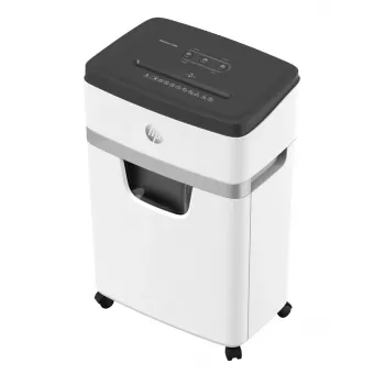 Silppuri HP OneShred 12MC mikrosilppu 2x15 mm 12 arkkia 25 L 65 dB 220 mm valkoinen