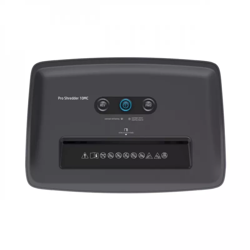 HP Pro Shredder 10MC silppuri mikrosilppu 55 dB 22 cm valkoinen