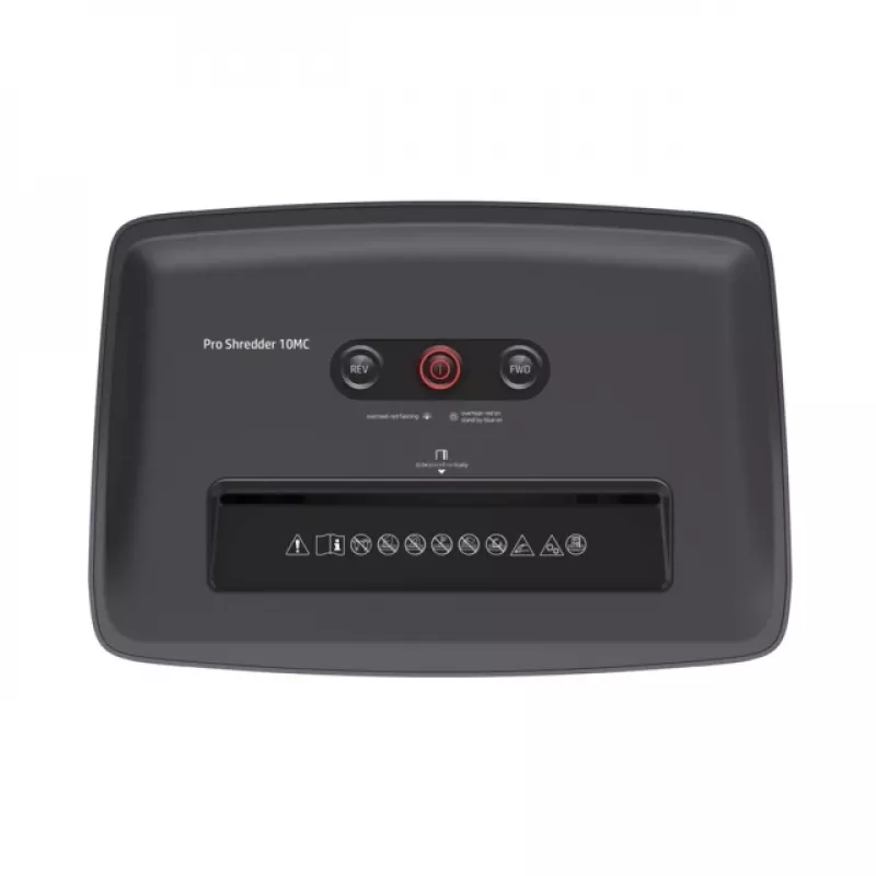 HP Pro Shredder 10MC silppuri mikrosilppu 55 dB 22 cm valkoinen