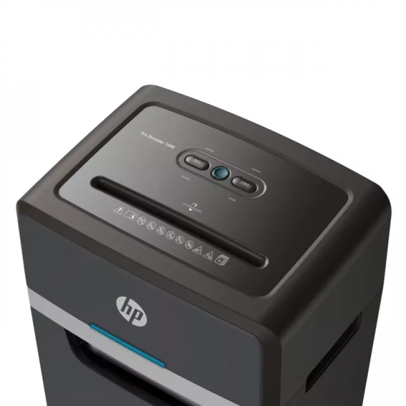 HP Pro Shredder 16MC silppuri mikrosilppu 55 dB 22 cm musta