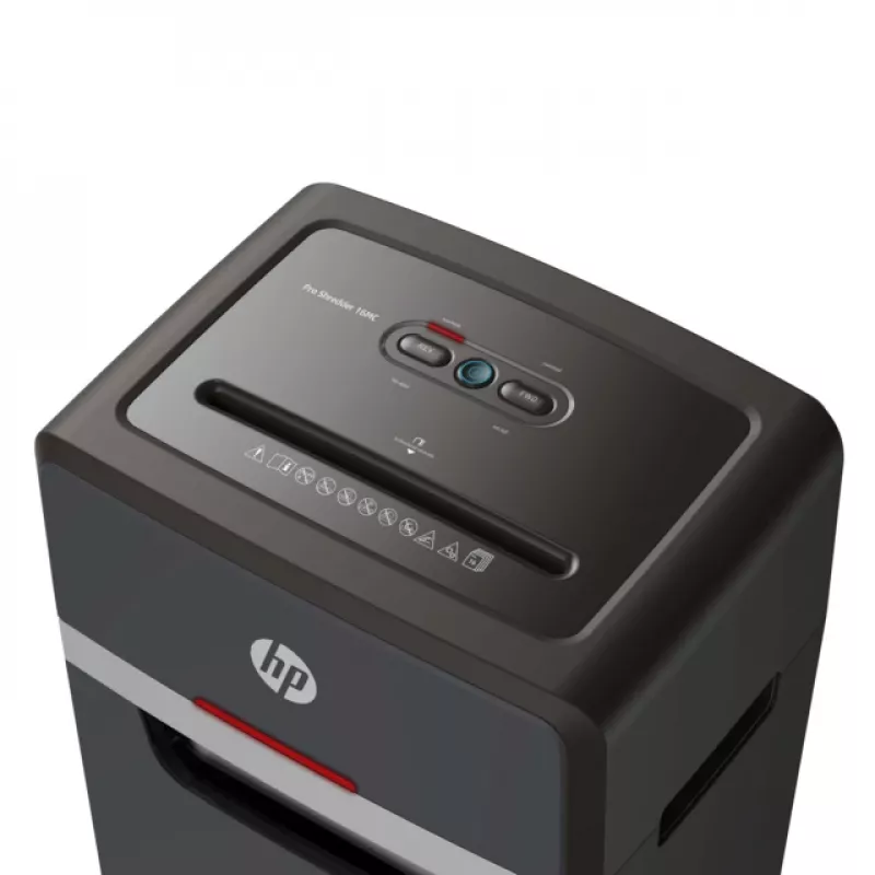 HP Pro Shredder 16MC silppuri mikrosilppu 55 dB 22 cm musta