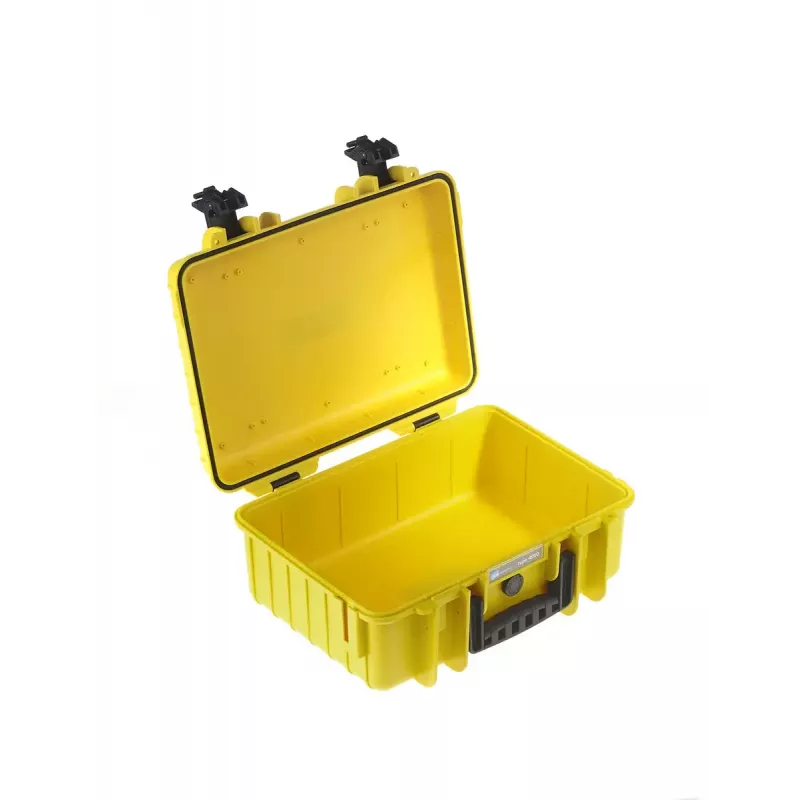 Kova laukku B&W Cases tyyppi 4000 keltainen