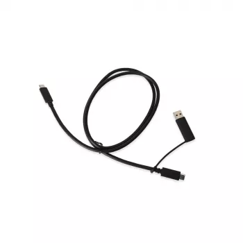 TERRA 1480267 USB-kaapeli USB 3.2 Gen 2 (3.1 Gen 2) USB A/USB C USB C musta