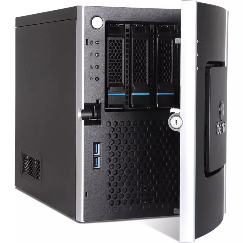 TERRA MINISERVER G6 E-2434/32/2x960/C/WS2025E, 3,4 GHz, E-2434, 32 GB, DDR5-SDRAM, 1,92 TB, Mini Tower