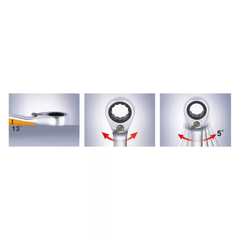 Yhdistelmäavain KS Tools 503.5914 14 mm kromi-vanadiiniteräs