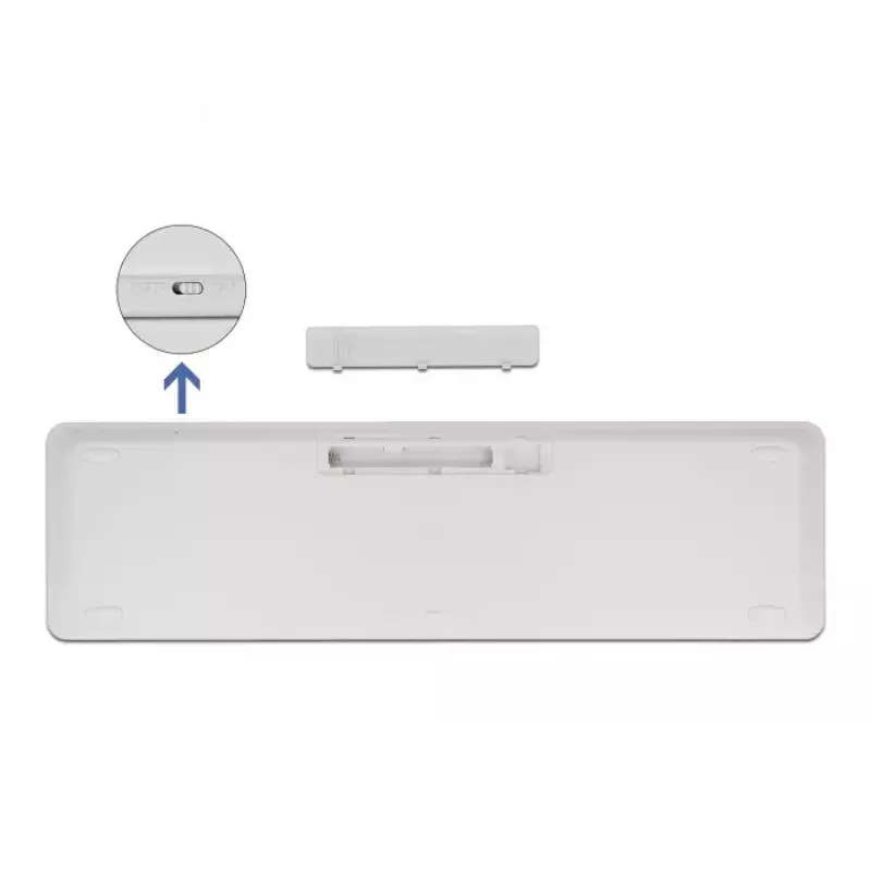 Näppäimistö-hiiri-sarja Universal RF Wireless DeLOCK 12703