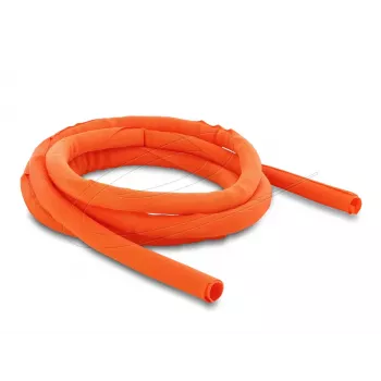 Kaapelinsuojasukka itsesulkeutuva DELOCK 2 m × 16 mm oranssi