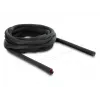 Kaapelinsuojasukka itsesulkeutuva kaksikerroksinen DELOCK 5 m × 16 mm, musta