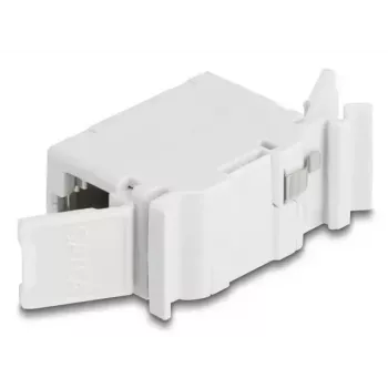 DeLOCK 90768 Keystone-moduuli litteä harmaa RJ-45