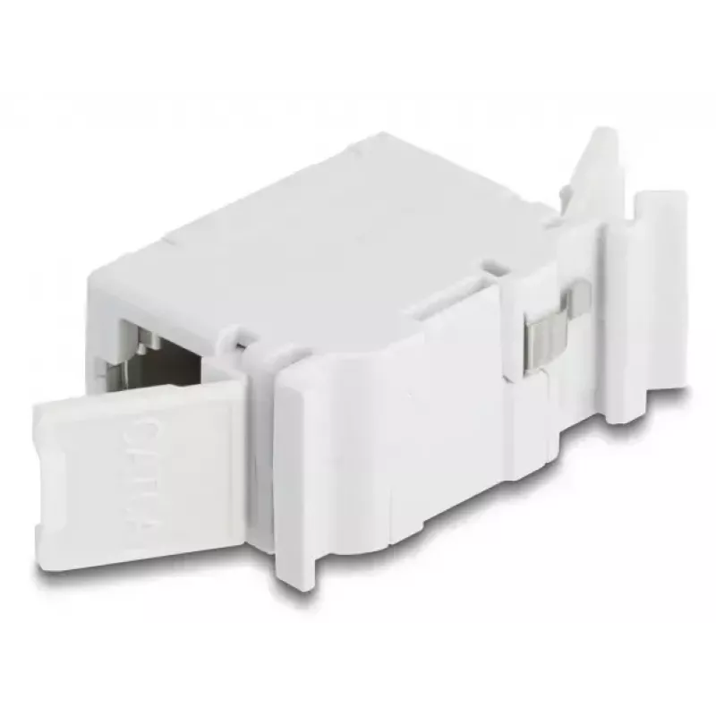 DeLOCK 90768 Keystone-moduuli litteä harmaa RJ-45