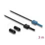 Kuituoptinen sovitinkaapeli DELOCK 91026, monimuoto-POF, 3 m, musta/sininen, 1 kpl