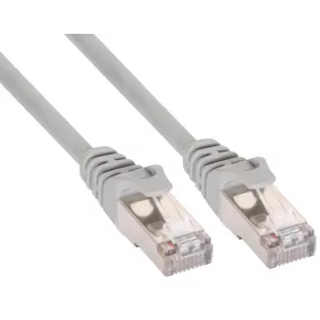 InLine patch-kaapeli SF/UTP Cat.5e harmaa 15 m