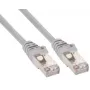InLine patch-kaapeli SF/UTP Cat.5e harmaa 15 m