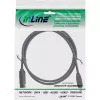InLine FireWire 400 - 800 1394b kaapeli (4/9-pin pistoke, 1,8 m), musta