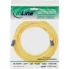 InLine patch-kaapeli S/FTP PiMF Cat.6A halogeniton 500MHz keltainen 10m