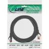 InLine patch-kaapeli S/FTP PiMF Cat.6 250MHz PVC CCA musta 1m
