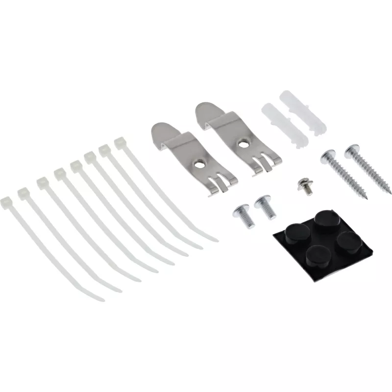 InLine pöytäkeskitinrasia 8x Keystone RJ45, metalli, musta RAL9005