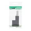 InLine verkkokaapeliadapteri Cat.6A, RJ45 uros / naaras, 90° alaspäin taivutettu