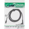 InLine USB-C - BenQ/ASUS kannettava (pyöreä/pieni) latauskaapeli, 2 m
