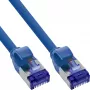 Verkkokaapeli InLine verkkokaapeli ohut 74914B RJ45 Cat.6A 1,5 m sininen