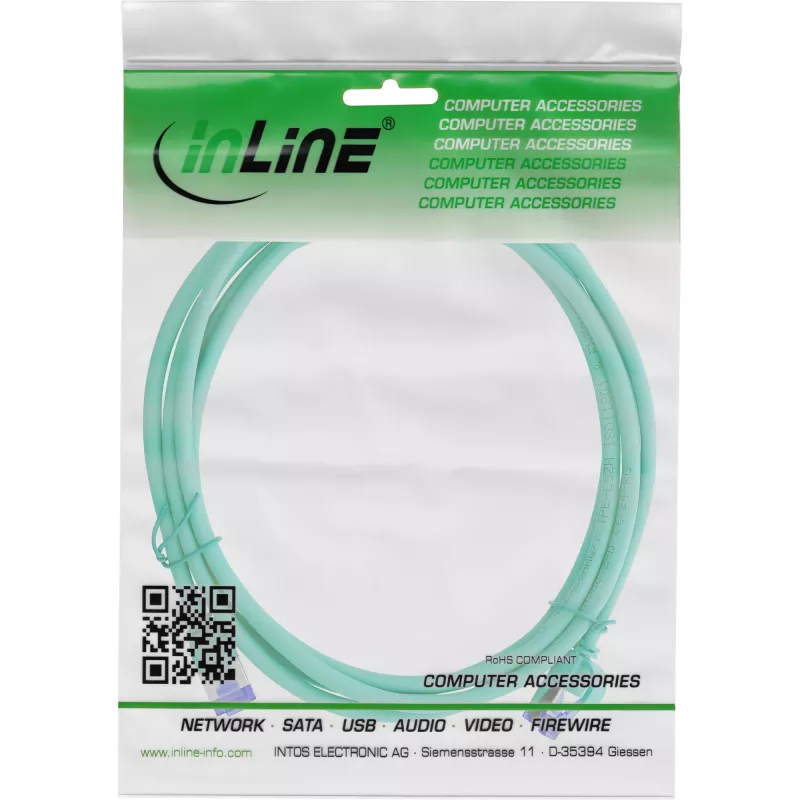 InLine 74902G verkkokaapeli vihreä 2 m Cat6a S/FTP (S-STP)