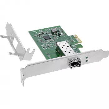 Sisäinen verkkokortti InLine 51125N kuitu 1000 Mbit/s PCI Express