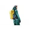 Lumivyöryreppu DEUTER Alproof Lite 22 – 22 L, kurkuma/musta, kevyt, luotettava