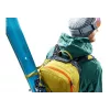 Lumivyöryreppu DEUTER Alproof Lite 22 – 22 L, kurkuma/musta, kevyt, luotettava