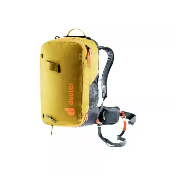 Lumivyöryreppu DEUTER Alproof Lite 22 – 22 L, kurkuma/musta, kevyt, luotettava