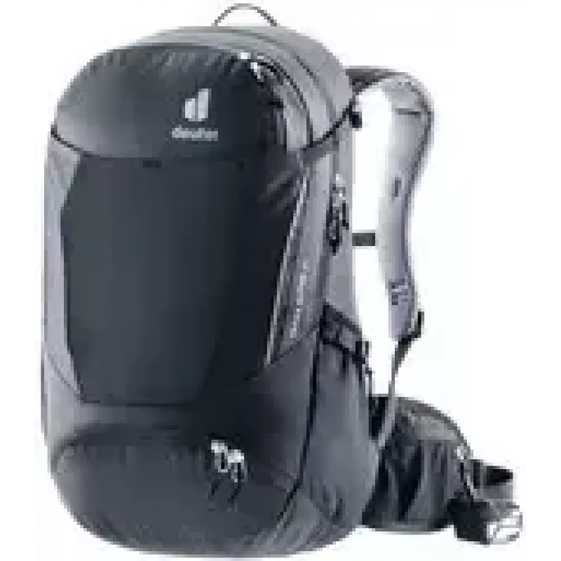 Reppu DEUTER Trans Alpine 24 — pyöräilyreppu, 24 L, musta