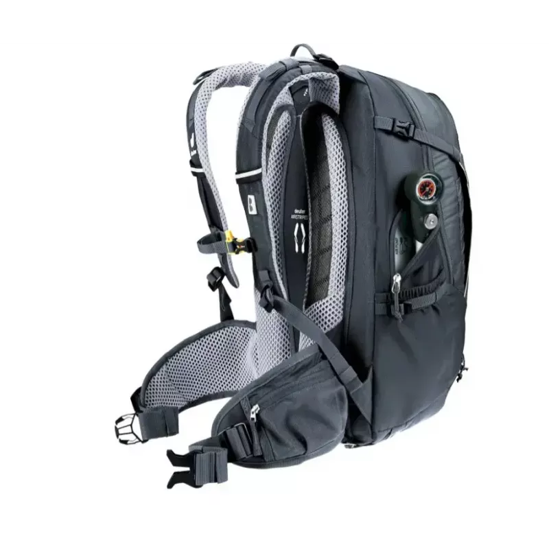 Reppu DEUTER Trans Alpine 24 — pyöräilyreppu, 24 L, musta