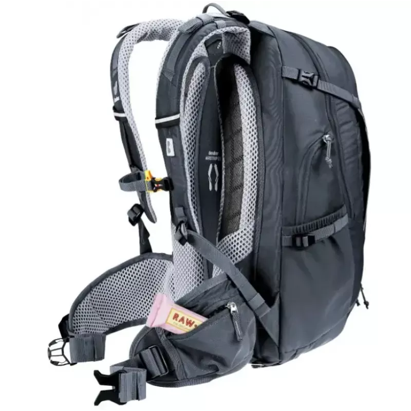 Reppu DEUTER Trans Alpine 24 — pyöräilyreppu, 24 L, musta