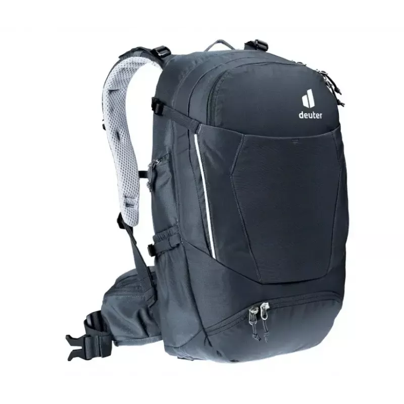 Reppu DEUTER Trans Alpine 24 — pyöräilyreppu, 24 L, musta