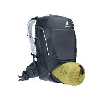 Reppu DEUTER Trans Alpine 24 — pyöräilyreppu, 24 L, musta