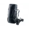 Reppu DEUTER Aircontact Pro 75+10 — 75+10 l tilavuus, musta, kestävä vedenpitävä