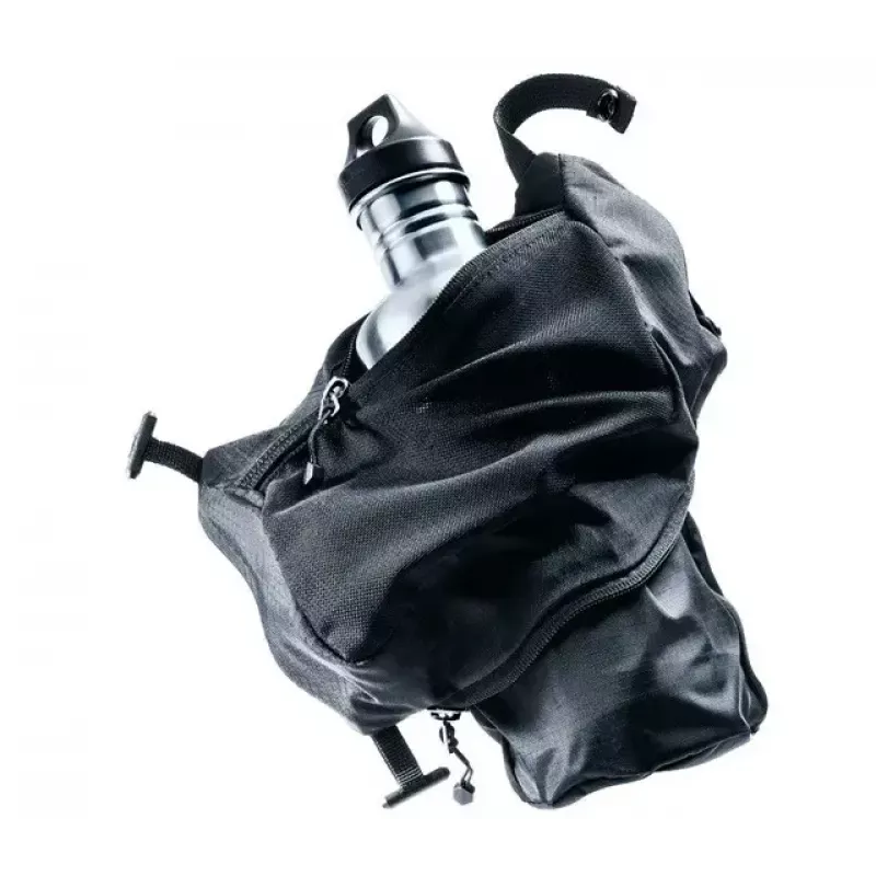Reppu DEUTER Aircontact Pro 75+10 — 75+10 l tilavuus, musta, kestävä vedenpitävä