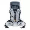 Reppu DEUTER Aircontact Pro 75+10 — 75+10 l tilavuus, musta, kestävä vedenpitävä