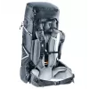 Reppu DEUTER Aircontact Pro 75+10 — 75+10 l tilavuus, musta, kestävä vedenpitävä