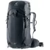 Reppu DEUTER Trail PRO 34 SL — naisten vaellusreppu 34 L, kevyt, tukeva, musta