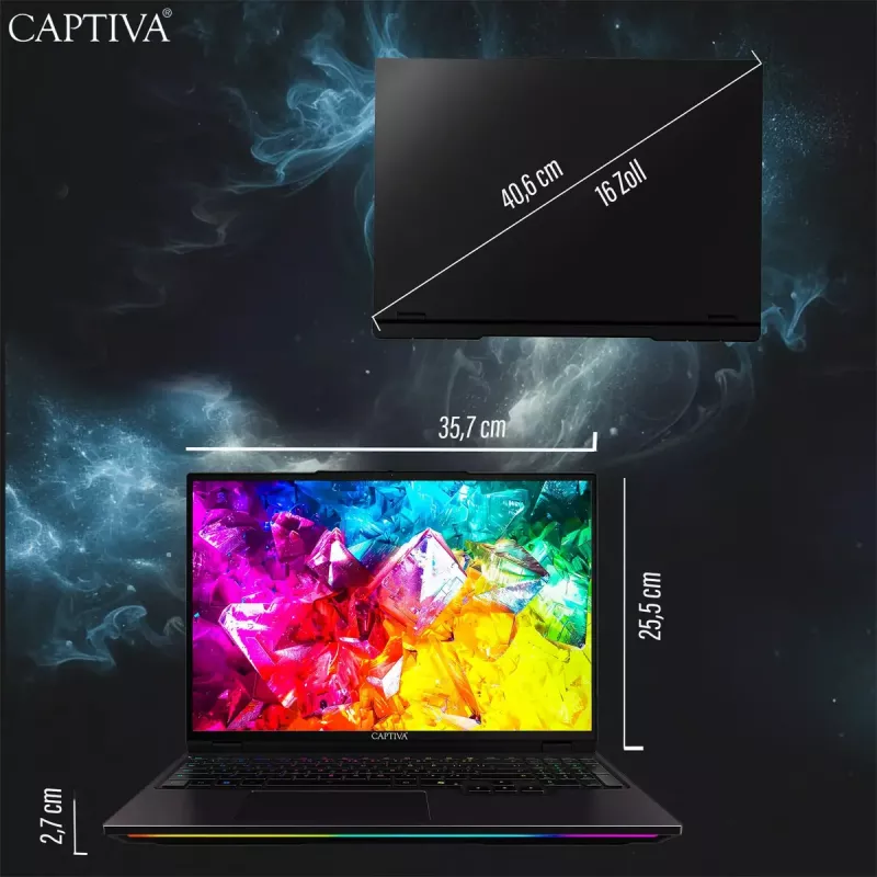 Kannettava CAPTIVA 92279 16