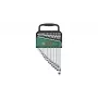 Bosch 1 600 A02 Z9E, 6,7,8,9,10,11,12,13,14,15,16,17,18,19,21 mm, ruostumaton teräs, kromi-vanadiiniteräs, satiini, 15 kpl