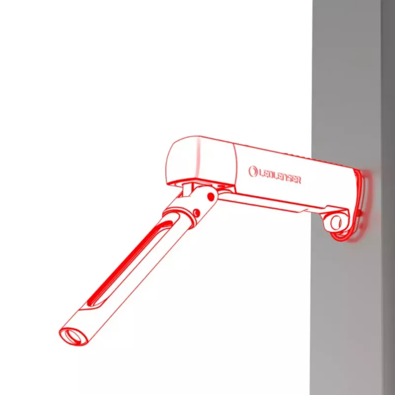Käsityövalaisin Ledlenser 502736 12 W LED musta