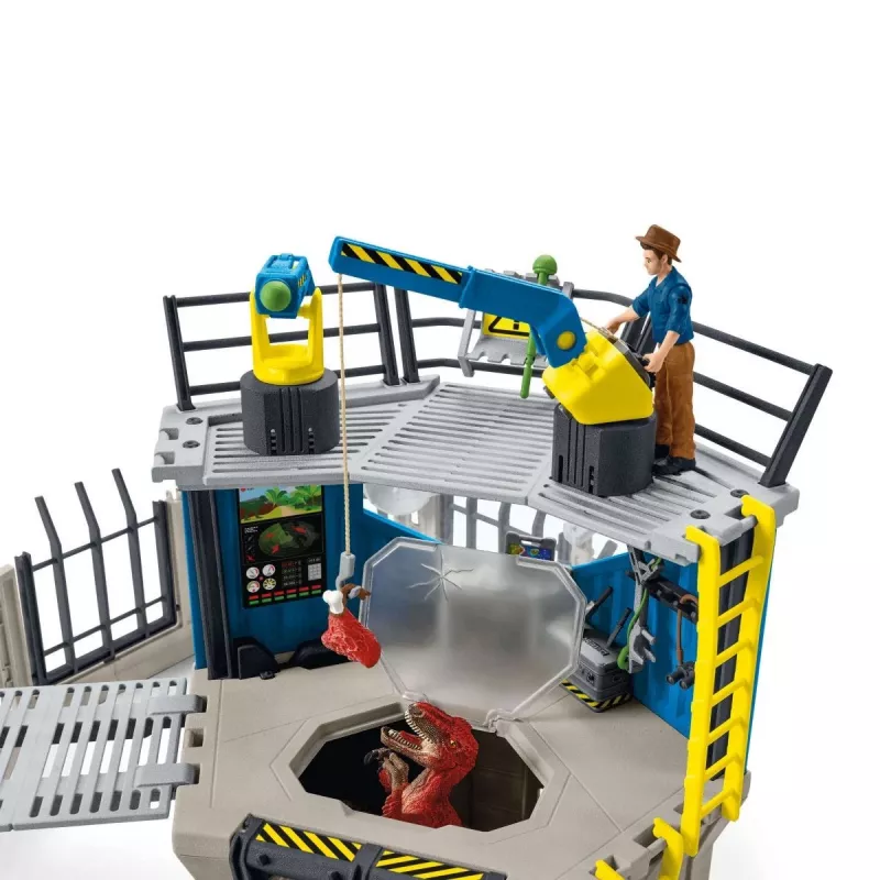 Dinosaurus-leikkisarja Schleich Große Dino-Forschungsstation