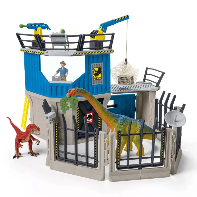 Dinosaurus-leikkisarja Schleich Große Dino-Forschungsstation