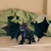 Lelu Schleich ELDRADOR CREATURES varjolohikäärme musta violetti 70152