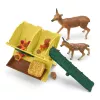 Metsäneläinsetti Schleich 42658S värikkäät ruokintalisävarusteet