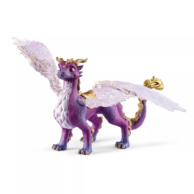 Lelu Schleich BAYALA yötaivaan lohikäärme kulta violetti 70762S