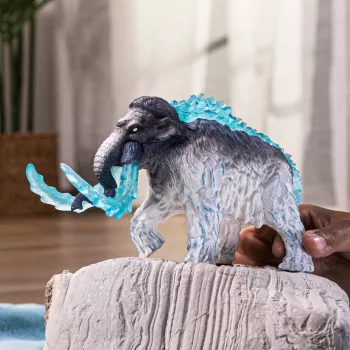 Leikkifiguuri Schleich pakkas-mammutti malli 70829, yksityiskohtainen keräilyeläinfiguuri
