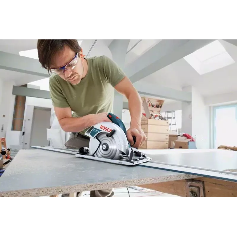 Bosch GKS 65 GCE + FSN 1400 19 cm musta, sininen 5000 kierr./min 1800 W
