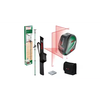 Bosch UniversalLevel 3 Maxi Set 0603663903 laser-vesivaaka — itsetasautuva, kantama jopa 30 m